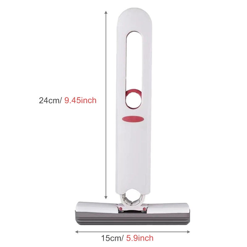 Meet Your New Cleaning Sidekick: The Folding Super Squeeze Mini Mop for a Sparkling Home!